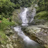Lata Iskandar Waterfall, a scenic stop included in the Cameron Highlands day tour from KL