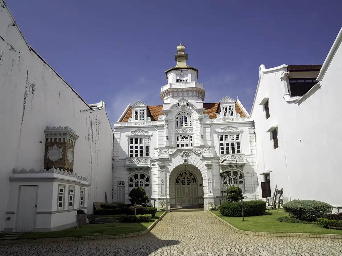 The Chee Mansion, a historic Peranakan family residence on Heeren Street in Malacca
