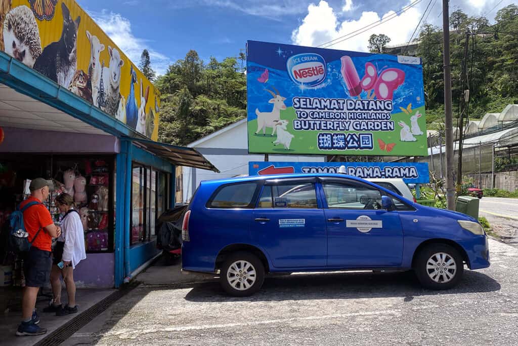 Toyota Innova SUV used for private transfer in Cameron Highlands